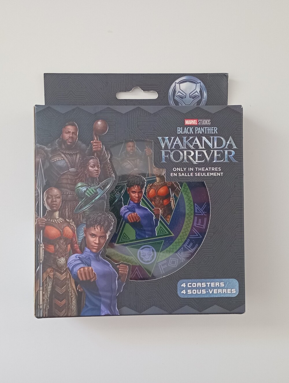 Marvel Black Panther: Wakanda Forever 4 Coaster Set | Cineplex Exclusive | Compl